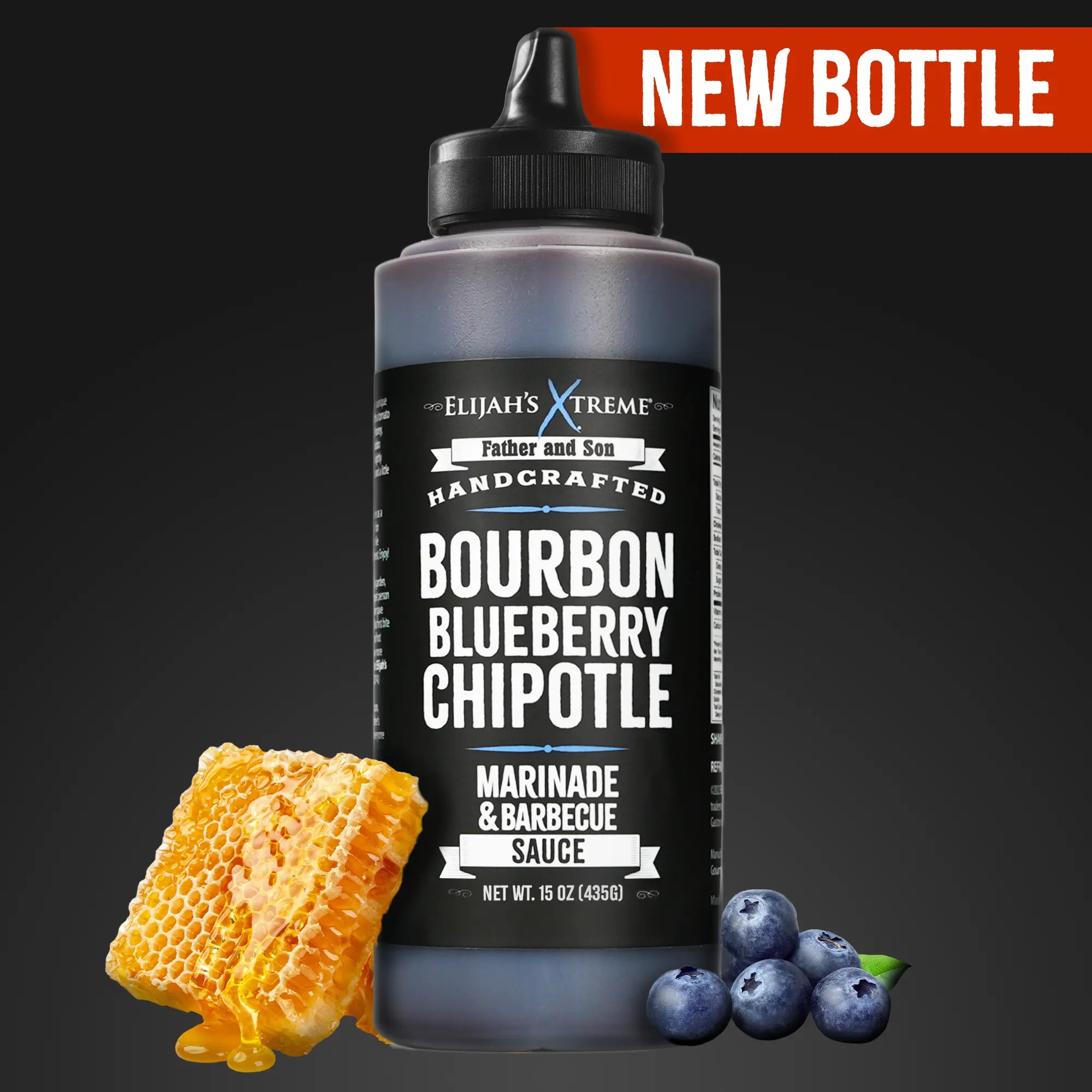 Bourbon Blueberry Chipotle BBQ Sauce & Marinade