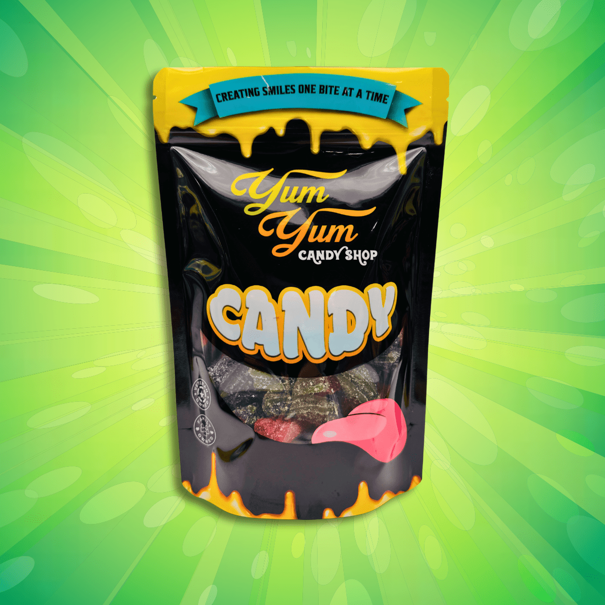 Fruit Filled Sour Licorice Twists – Watermelon, Strawberry & Blue Raspberry | Yum Yum Candy Shop