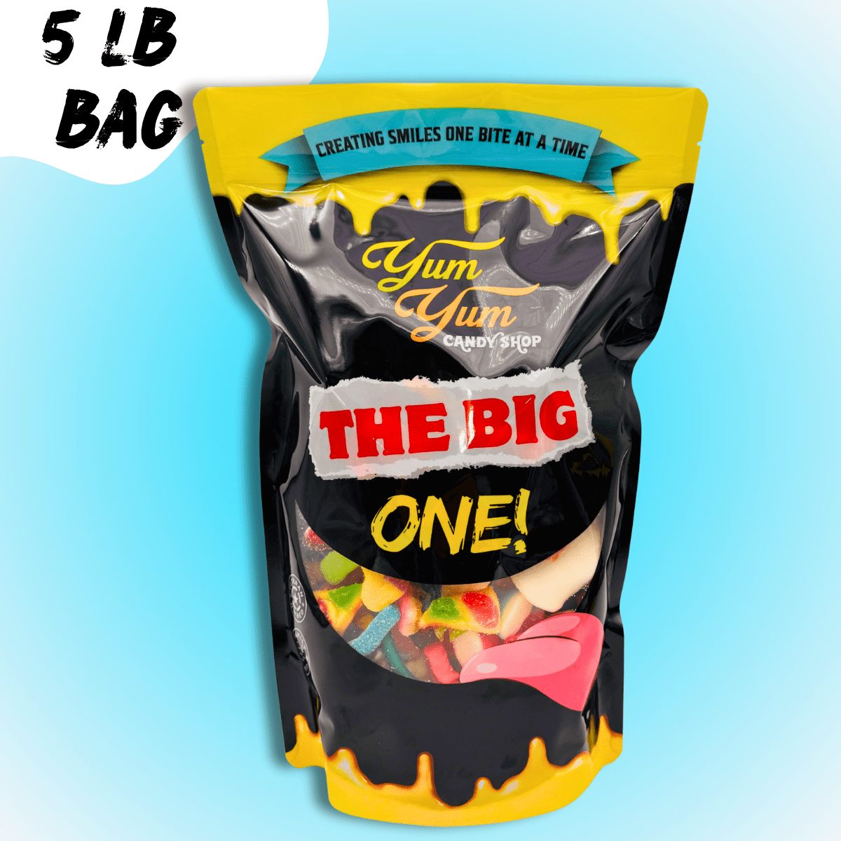 Ultimate Gummy Candy Mix - Over 150 Kinds - Sweet Sour Snack | Yum Yum Candy Shop